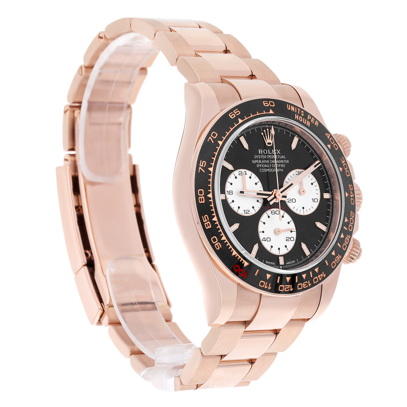 Rolex Cosmograph Daytona 126525LN “Le Mans” Black Dial Rose Gold Watch