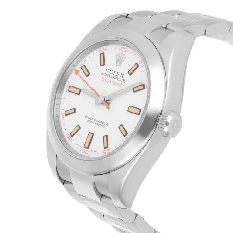Rolex Milgauss 116400 40mm White Dial Stainless Steel Watch – image 3