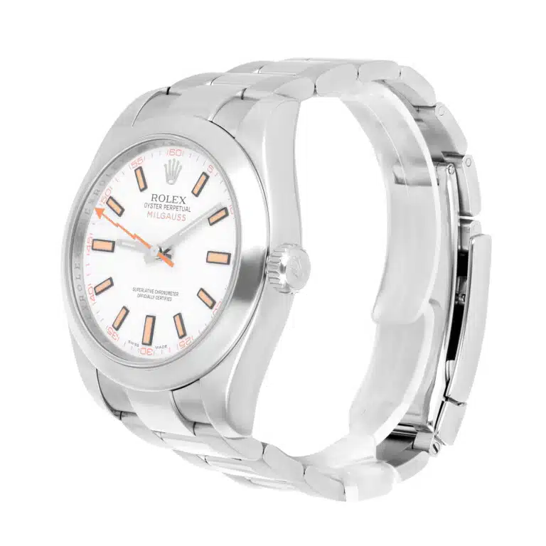 Rolex Milgauss 116400 40mm White Dial Stainless Steel Watch – image 4