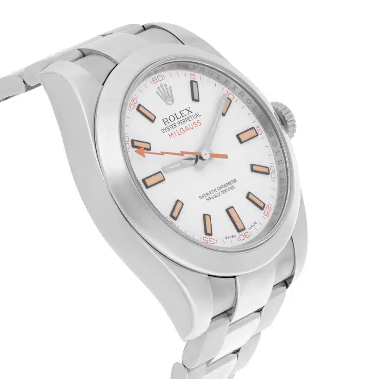 Rolex Milgauss 116400 40mm White Dial Stainless Steel Watch – image 5