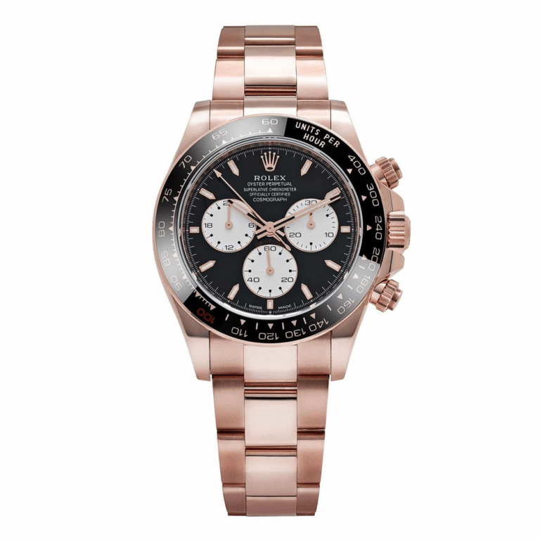 Rolex Cosmograph Daytona 126525LN “Le Mans” Black Dial Rose Gold Watch