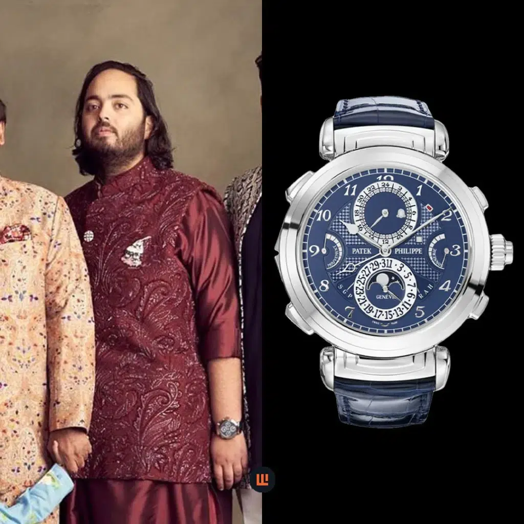 Anant Ambani Watch Collection Reveals Rare $4.7M Patek Philippe