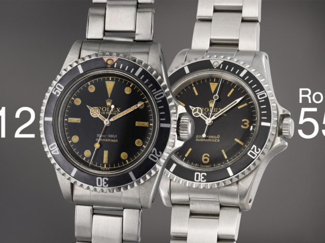Rolex 5512 vs 5513
