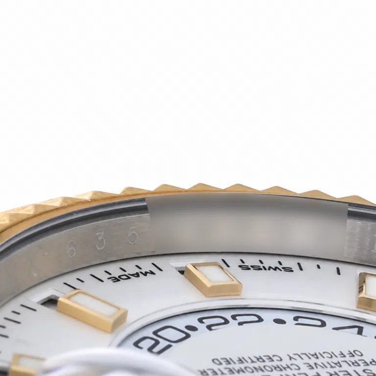 Rolex Sky-Dweller 326933 42mm White Dial Oyster Bracelet Yellow Gold and Stainless Steel Watch – image 9