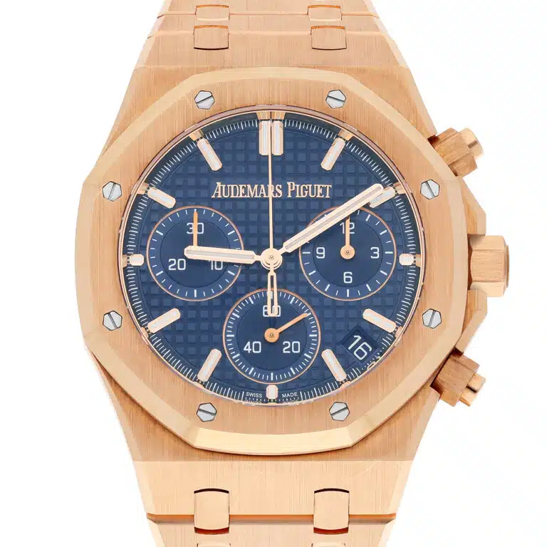 Audemars Piguet Royal Oak 26240OR rose gold watch, side view