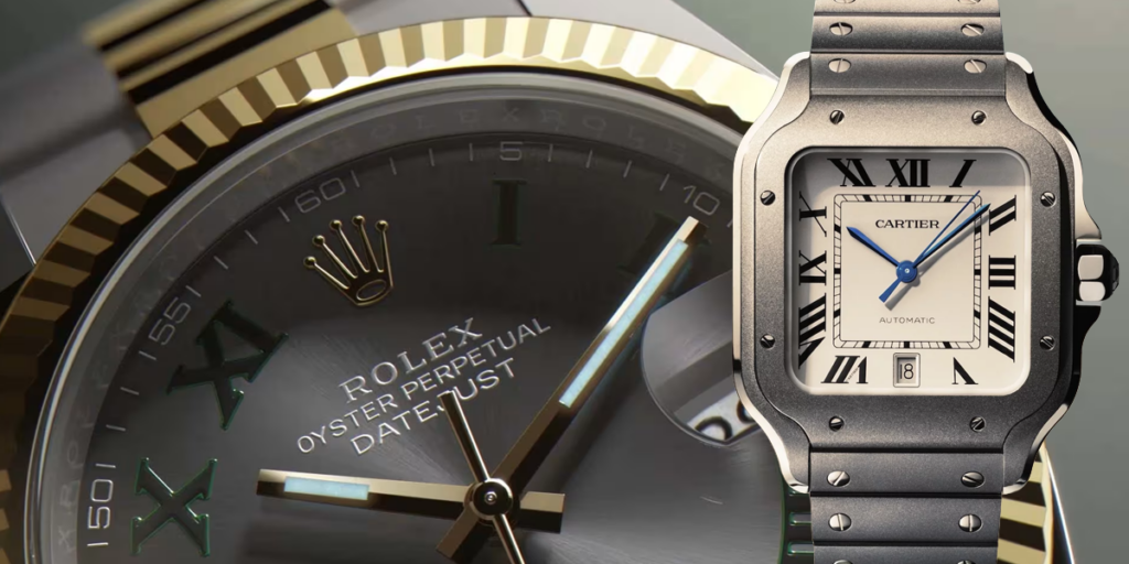 Cartier vs rolex