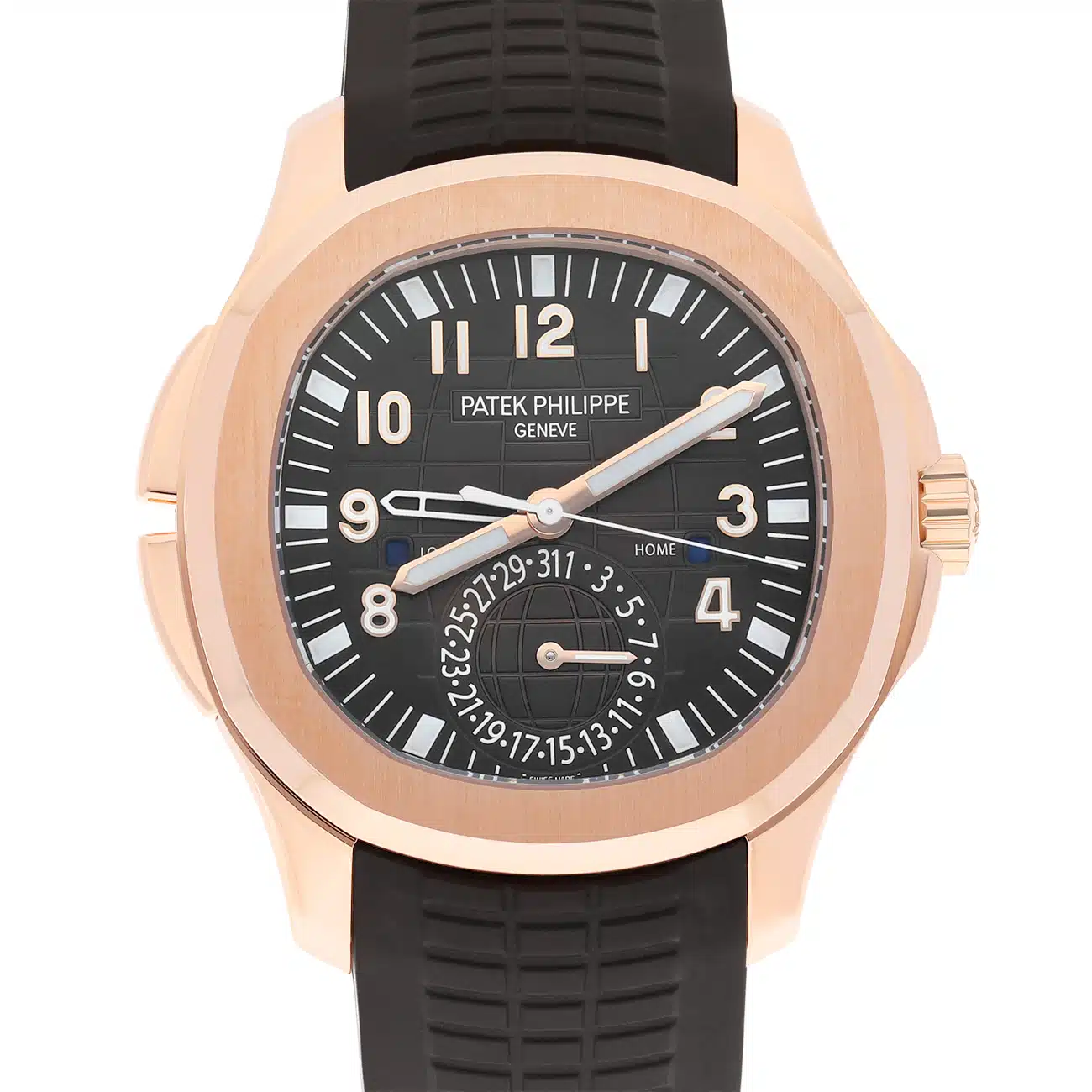Patek Philippe Aquanaut 5164R-001 Brown Embossed Dial Rose Gold Watch – image 3