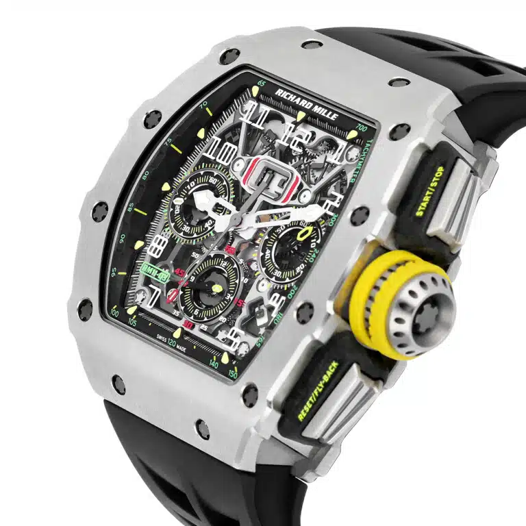 Richard Mille RM 11-03 Titanium Automatic Flyback Chronograph Rubber Strap Watch – image 3