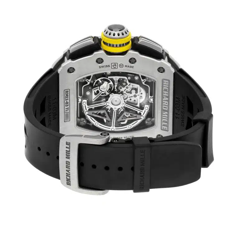 Richard Mille RM 11-03 Titanium Automatic Flyback Chronograph Rubber Strap Watch – image 8