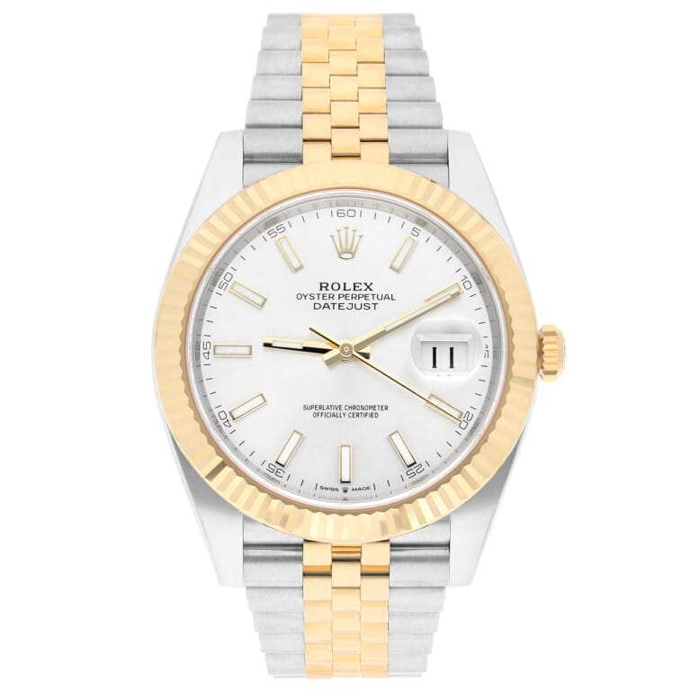 Rolex Datejust 126333-0002 Silver Index Dial Jubilee Stainless Steel/Yellow Gold Watch 2025 – alternate view