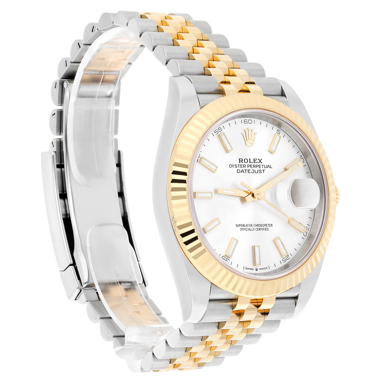 Rolex Datejust 126333-0002 Silver Index Dial Jubilee Stainless Steel/Yellow Gold Watch 2025