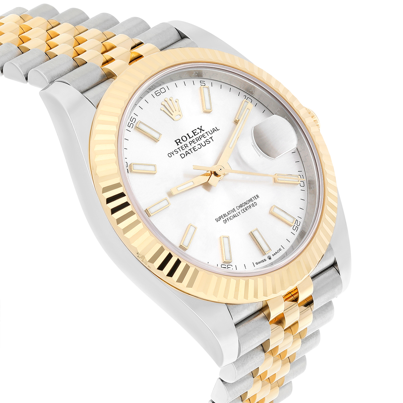 Rolex Datejust 126333-0002 Silver Index Dial Jubilee Stainless Steel/Yellow Gold Watch 2025