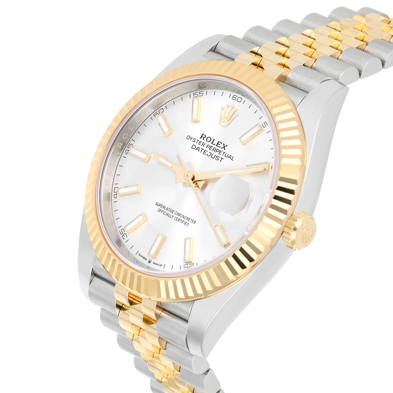 Rolex Datejust 126333-0002 Silver Index Dial Jubilee Stainless Steel/Yellow Gold Watch 2025