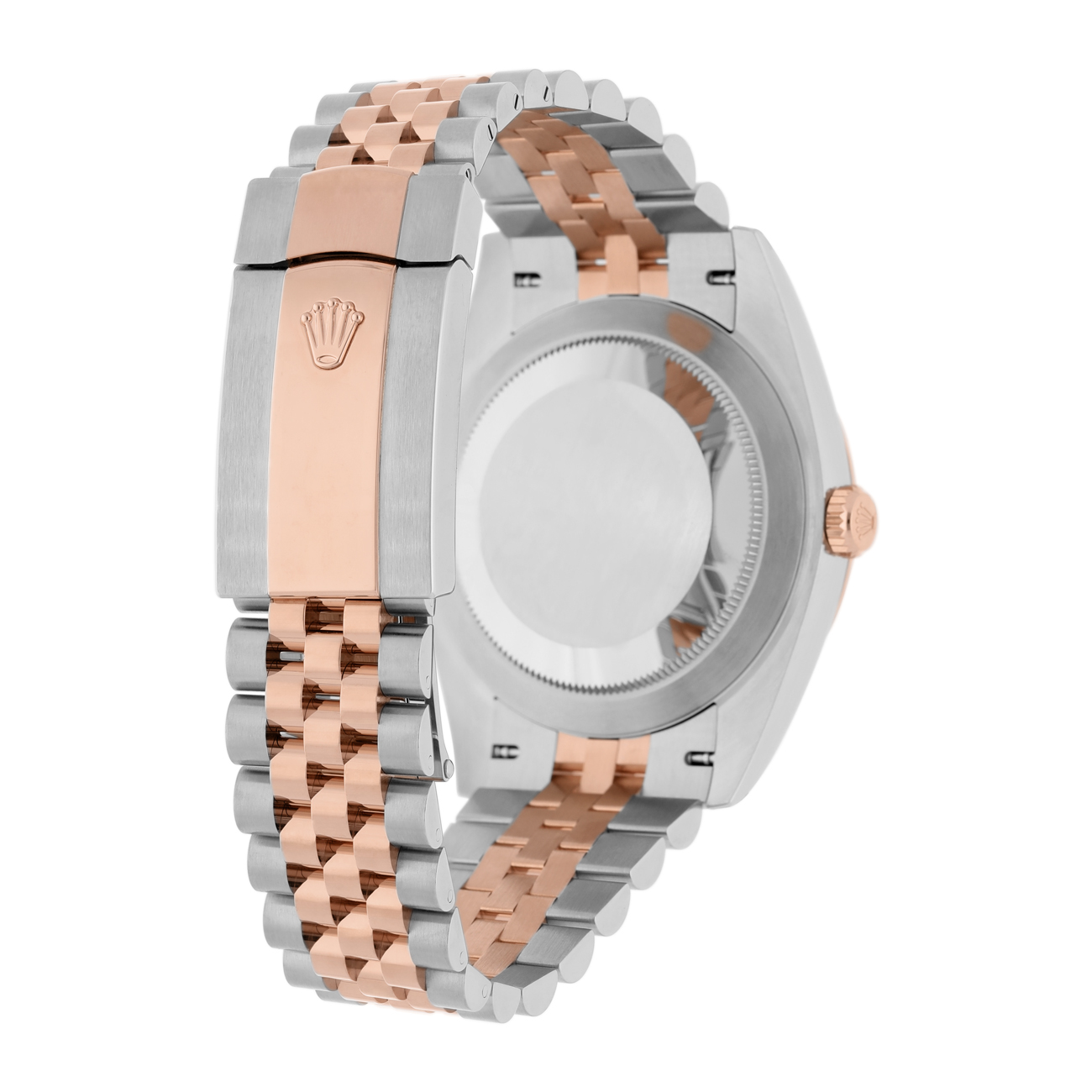 Rolex Datejust Jubilee 41mm 126331 Chocolate Index Dial Stainless Steel & Rose Gold Watch