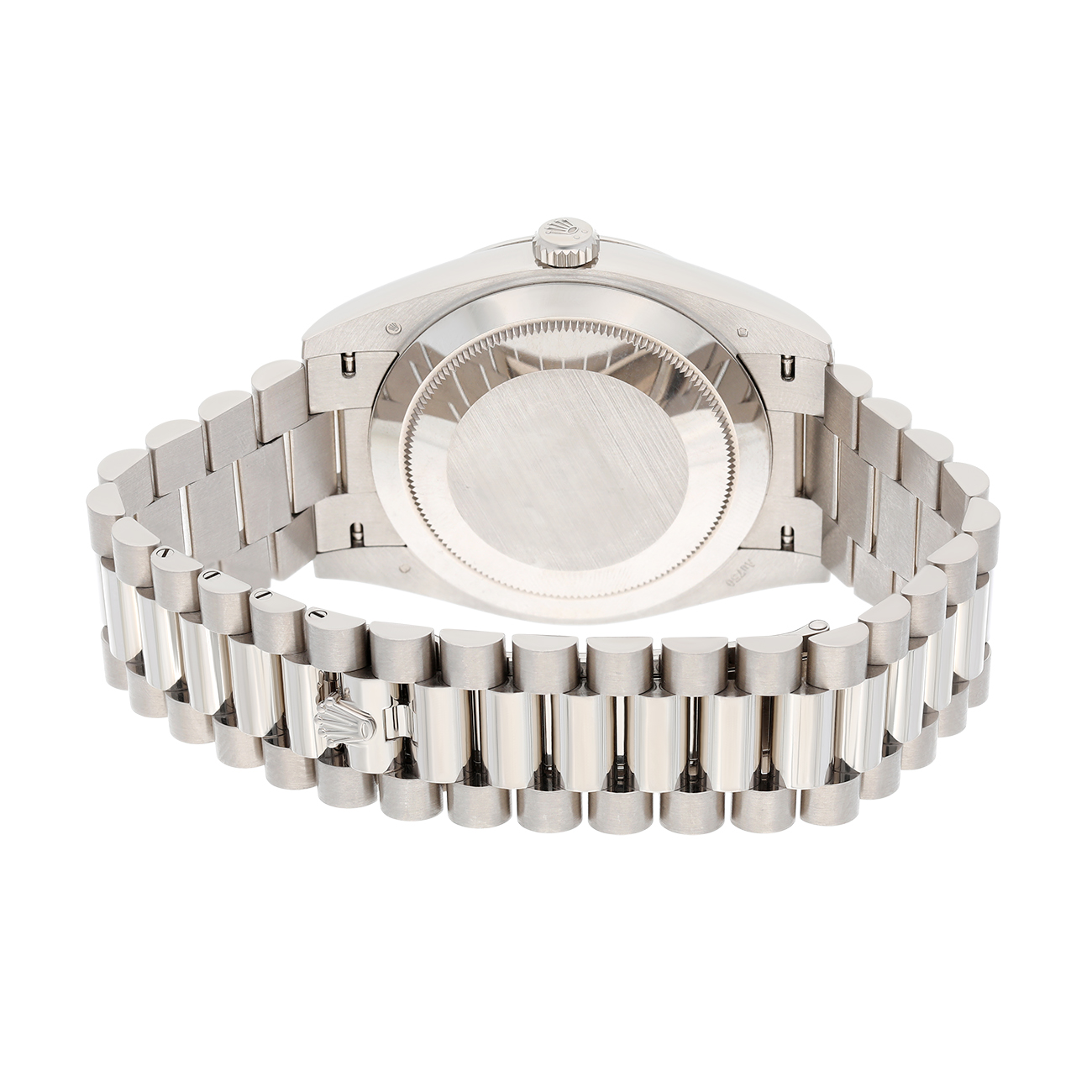 Rolex Day-Date 40mm 228239-0076 Blue Ombre Roman Dial White Gold Watch 2024