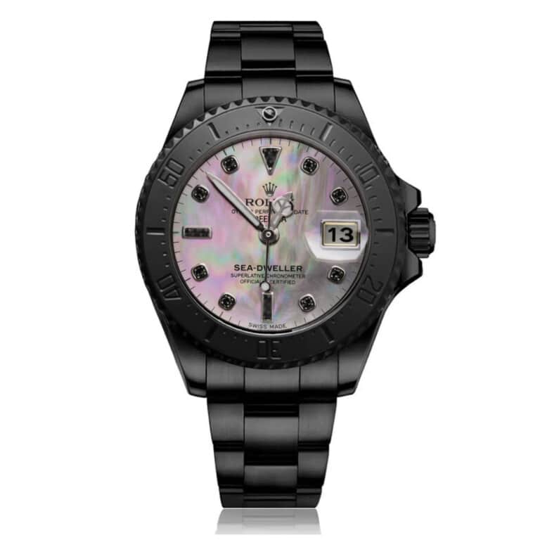 Rolex Sea-Dweller Deepsea MOP PVD/DLC Coated Stainless Steel Watch