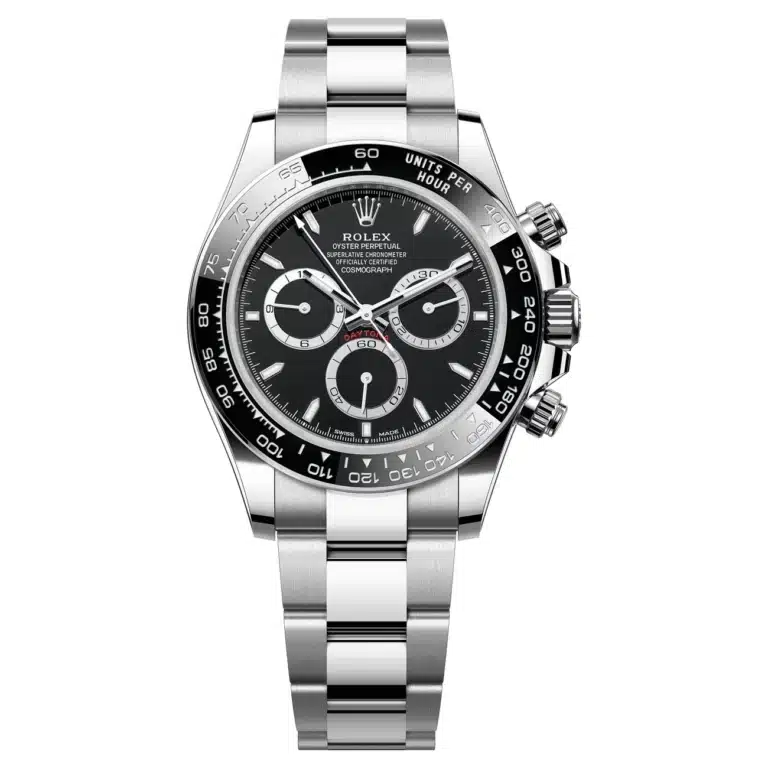 Rolex Daytona 40mm 126500LN-0002 Oyster Stainless Steel Watch Black Index Dial