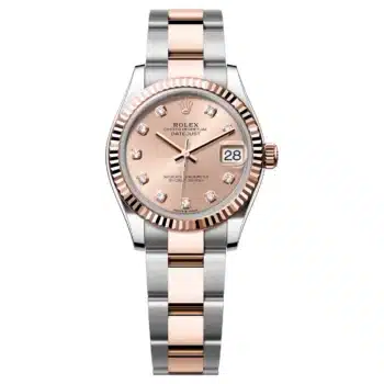Rolex Datejust 278271-0023 Stainless Steel and Rose Gold with Rose-colour Diamond Dial