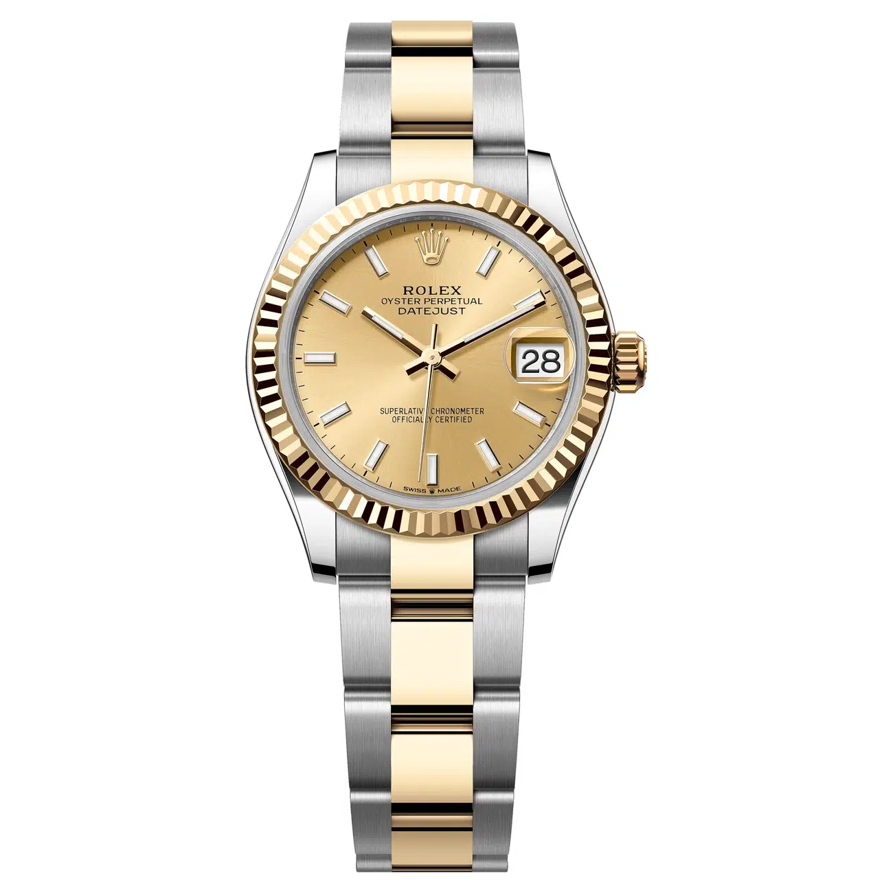 Rolex Datejust 278273-0013 Champagne Dial 31 MM Two-Tone Oyster Bracelet