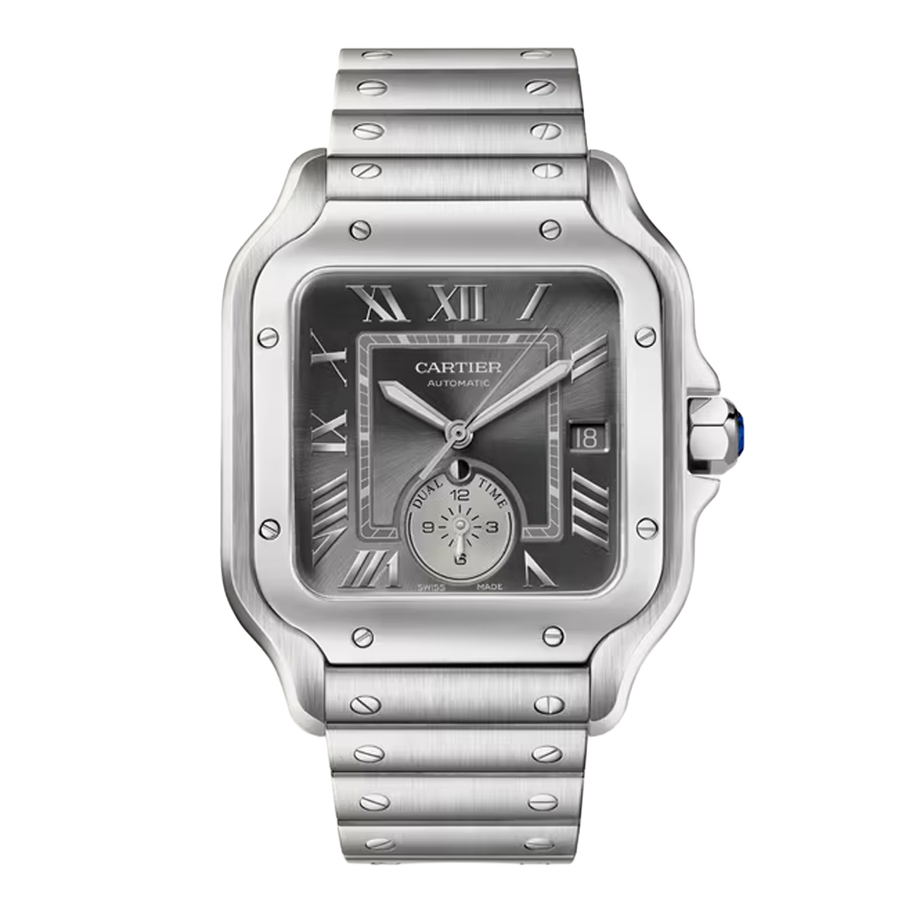 Cartier WSSA0076 Cartier Santos Dumont WSSA0076 Stainless Steel 47mm
