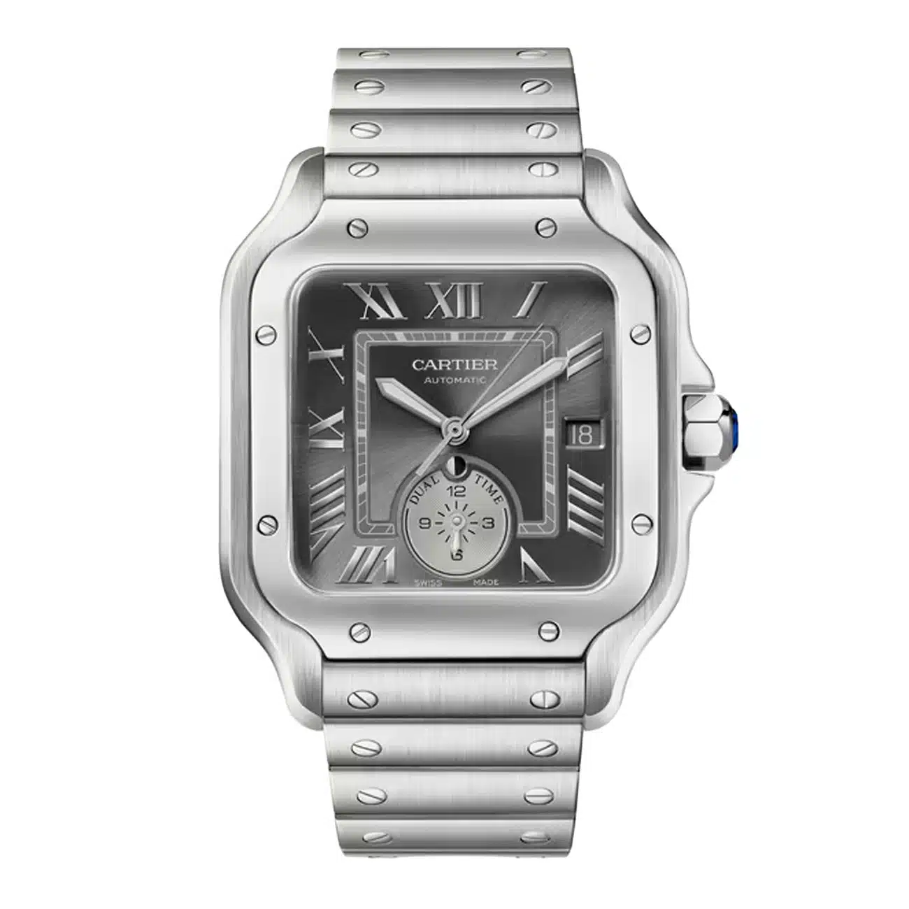 Cartier Santos Dumont WSSA0076 Stainless Steel 47mm