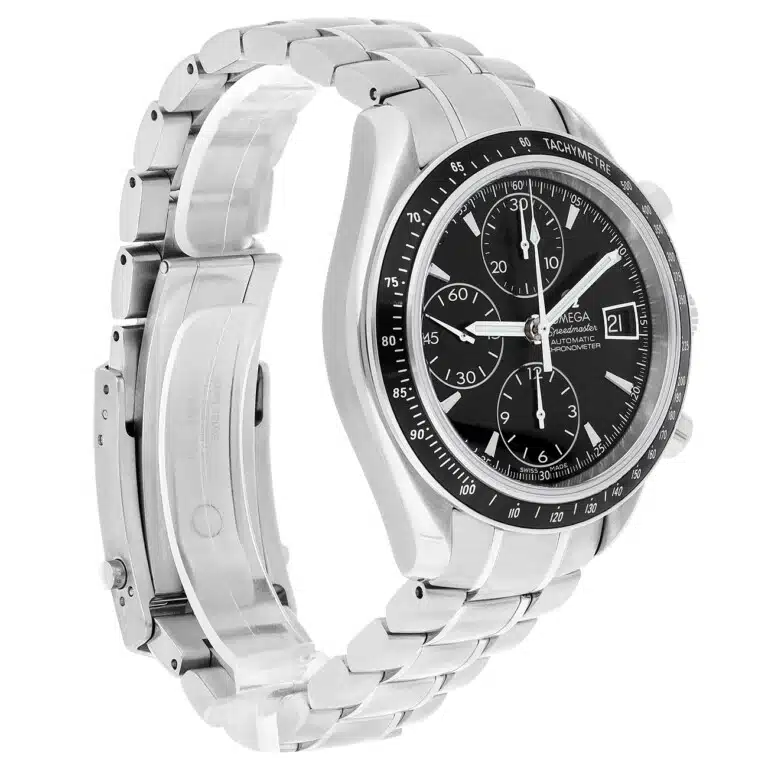 Omega Speedmaster 40mm Chronograph 3210.50.00 Black Dial Stainless Steel Watch – image 3