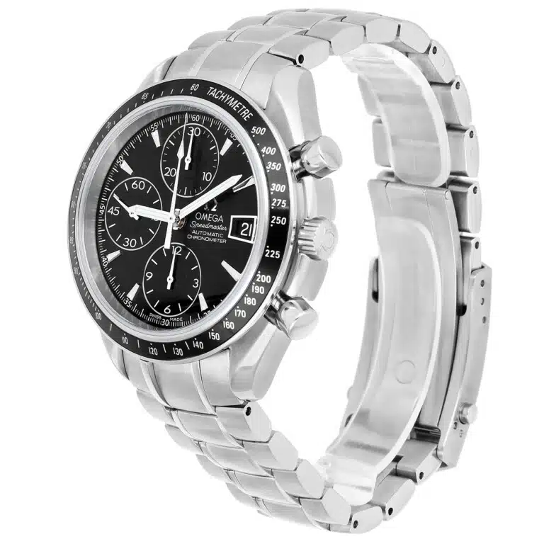 Omega Speedmaster 40mm Chronograph 3210.50.00 Black Dial Stainless Steel Watch – image 5