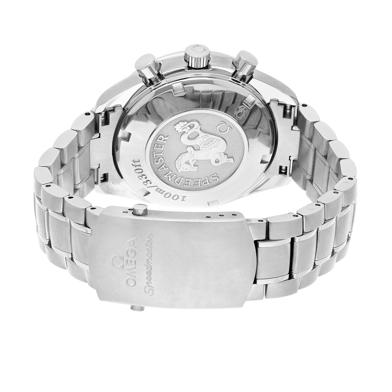 Omega Speedmaster 40mm Chronograph 3210.50.00 Black Dial Stainless Steel Watch