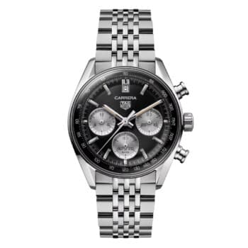 Tag Heuer Carrera Chronograph CBS2210.BA0048 Black and Silver Dial