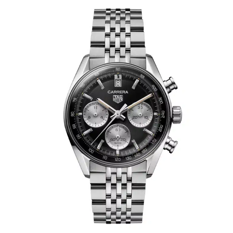Tag Heuer Carrera Chronograph CBS2210.BA0048 Black and Silver Dial