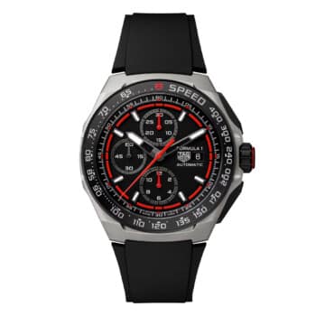 Tag Heuer Formula 1 Chronograph CBZ2082.FT8096 Black Dial Rubber Band