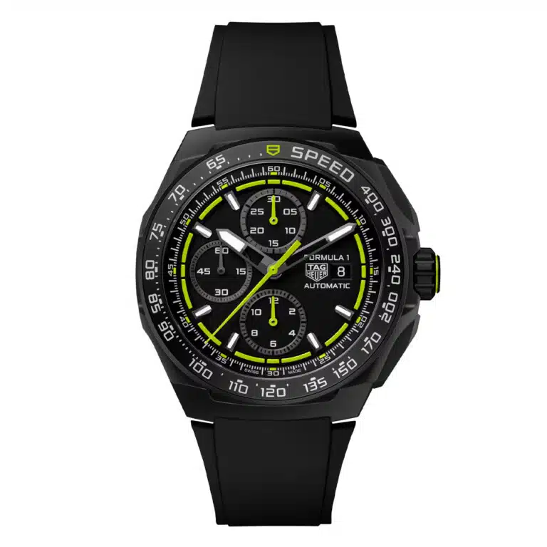 Tag Heuer Formula 1 Chronograph CBZ2086.FT8098 Ceramic Bezel Black Dial