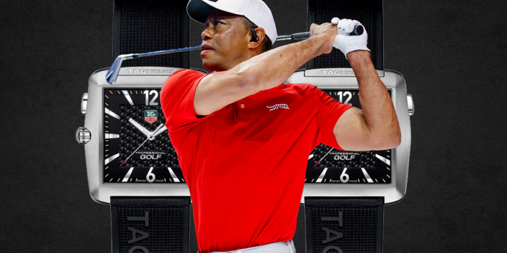 Tiger Woods Tag Heuer