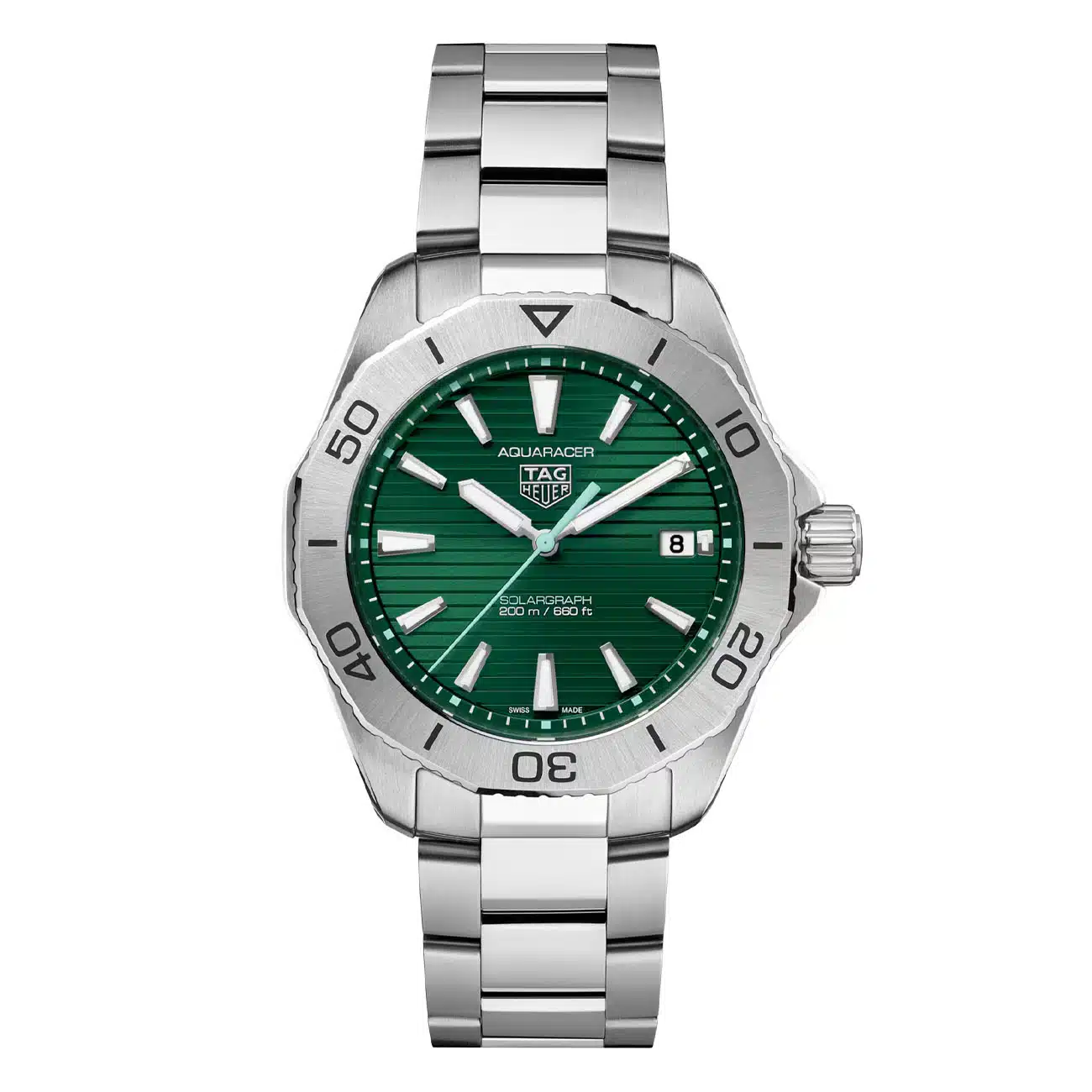 Tag Heuer Aquaracer Professional 200 WBP1115.BA0000 Green Dial Stainless Steel