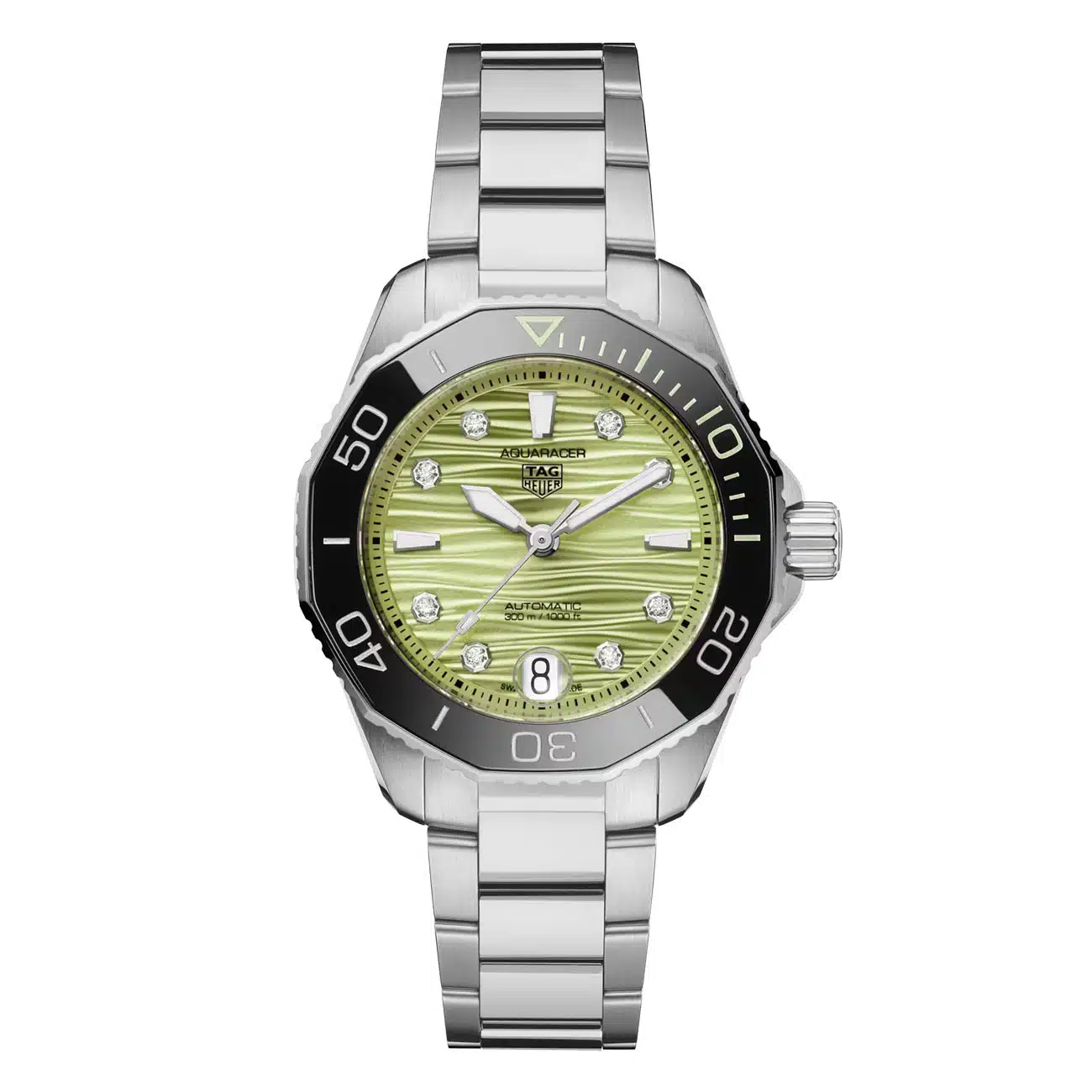 Tag Heuer Aquaracer Professional 300 Date WBP231L.BA0618 Green Dial 36mm