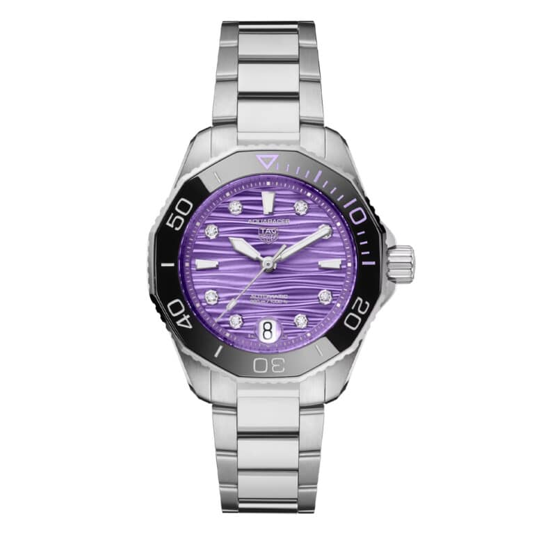 Tag Heuer Aquaracer Professional 300 Date WBP231M.BA0618 Purple Diamond Dial