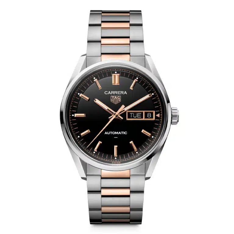 Tag Heuer Carrera Day-Date WDA2111.BD0001 Black Dial 41mm Two Tone