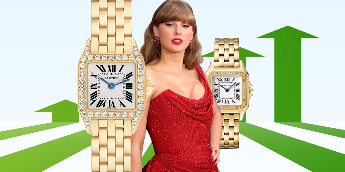 Taylor Swift Cartier watch
