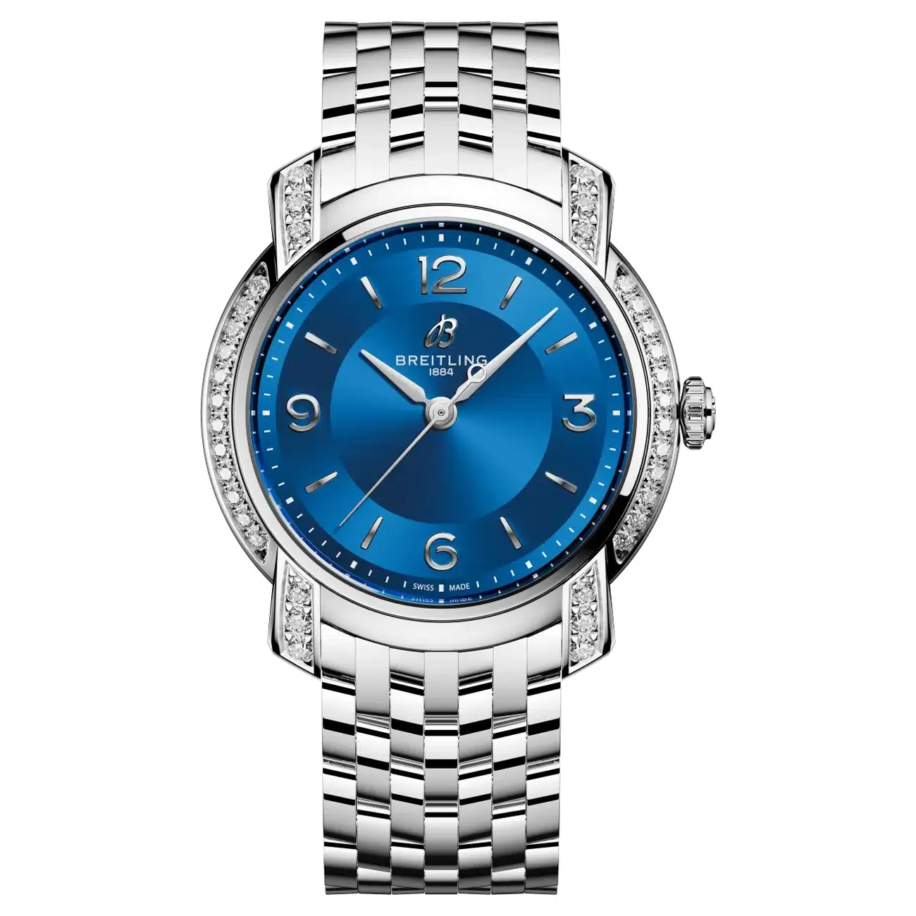 Breitling Lady Premier A77330671C1A1 32mm Blue Dial Stainless Steel