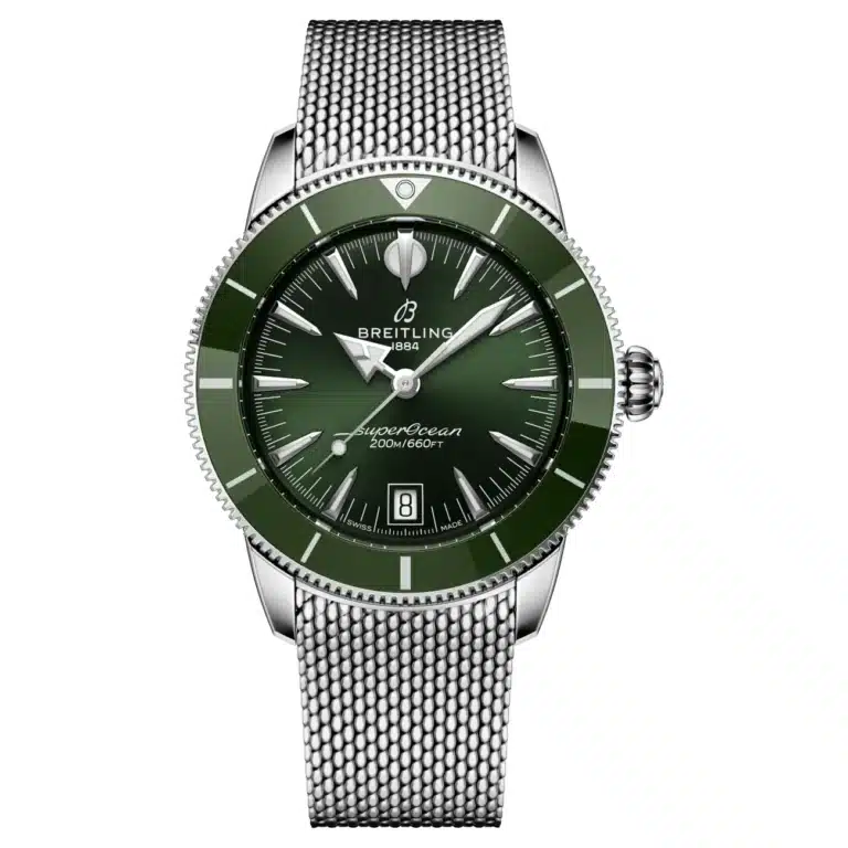 Breitling Superocean Heritage AB3110361L1A1 40mm B31 Stainless Steel Bracelet Green Dial