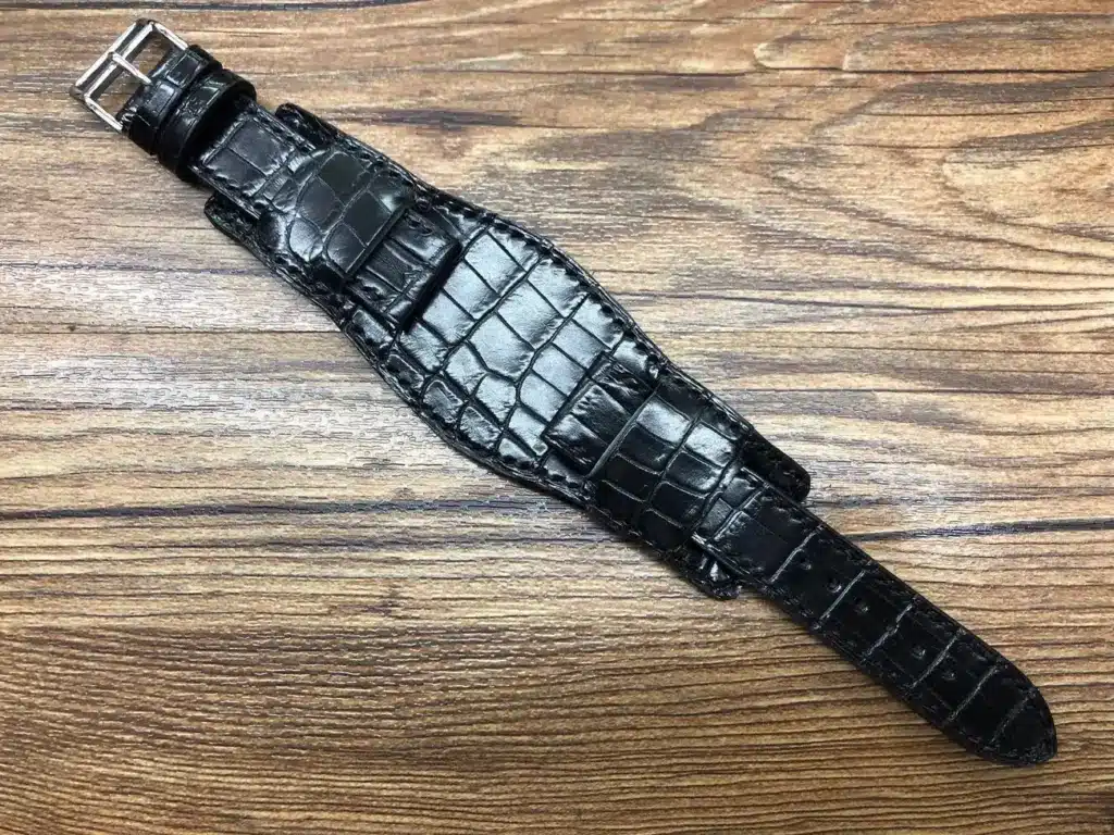 aligator leather watches