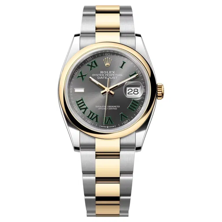 Rolex Datejust 36 126203-0036 slate dial, two-tone Oyster bracelet