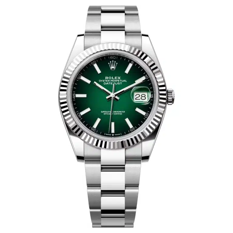 Rolex Datejust 126334-0033 41mm Green Ombré Dial Oyster Bracelet Stainless Steel