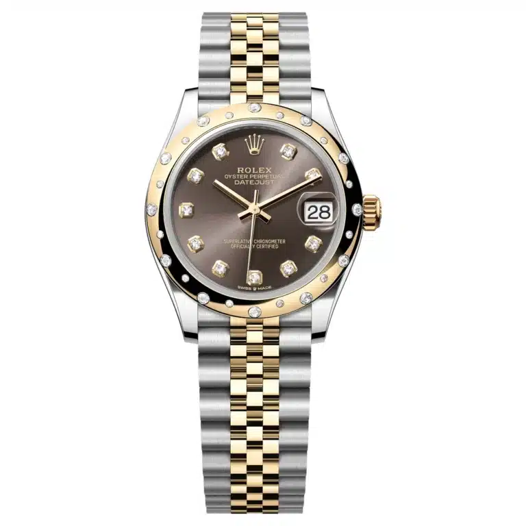 Rolex Datejust 278343RBR-0022 Dark Grey Dial 31 MM Jubilee Bracelet