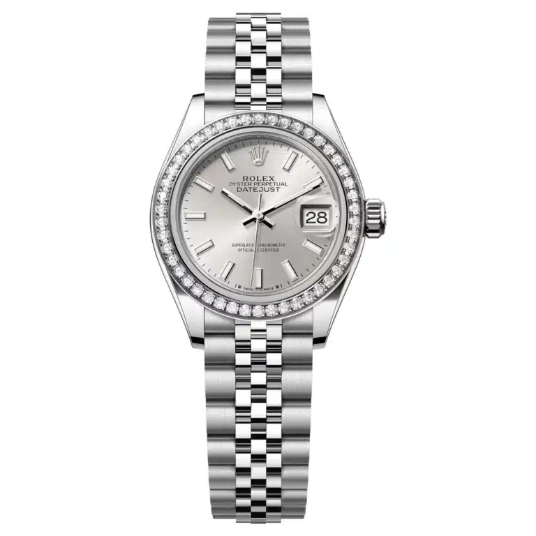 Rolex Lady-Datejust 279384RBR-0007 Silver Dial 28MM Jubilee Bracelet