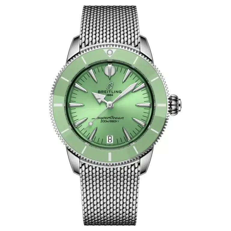 Breitling Superocean Heritage A10390361L1A1 36mm Green Dial Stainless Steel Bracelet