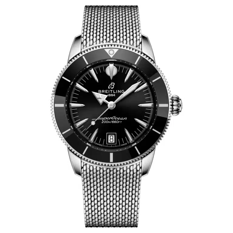Breitling Superocean Heritage AB3110241B1A1 40mm B31 Stainless Steel Bracelet Black Dial
