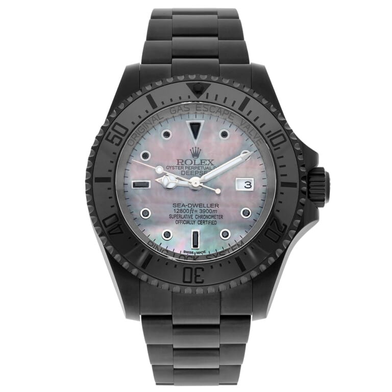 Rolex Sea-Dweller Deepsea 116660 black PVD/DLC coated steel watch