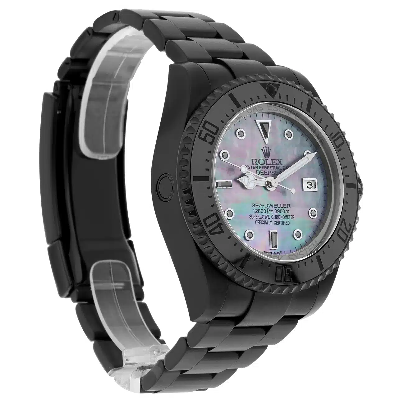 Rolex Sea-Dweller Deepsea 116660 PVD/DLC Coated Stainless Steel Watch – image 6