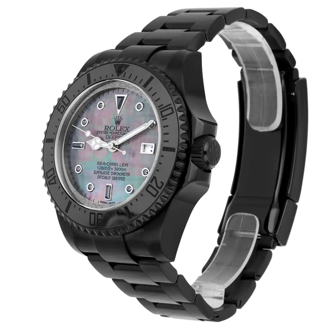 Rolex Sea-Dweller Deepsea 116660 PVD/DLC Coated Stainless Steel Watch – image 4